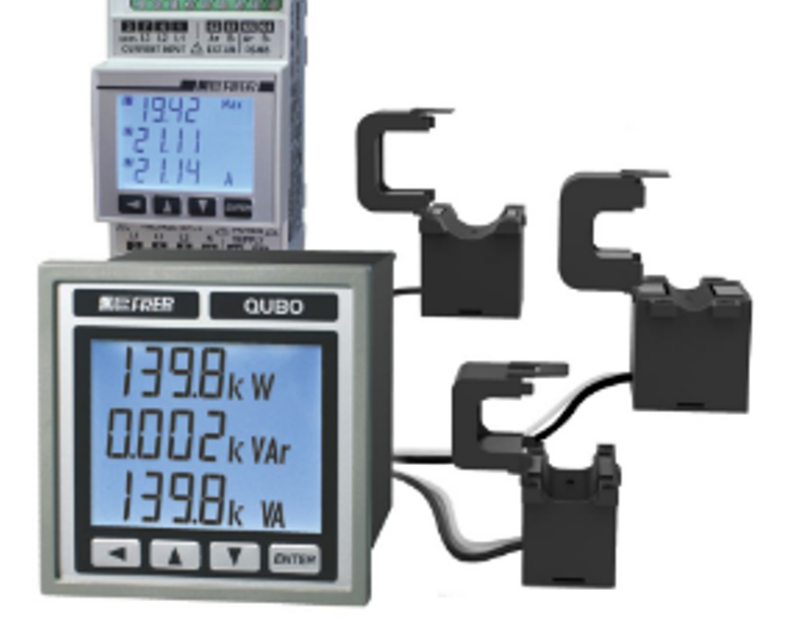 Multifunctional network analysers with miniature split-core CT's